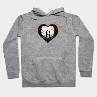 Love's Reflection - Valentines Day Essential Hoodie